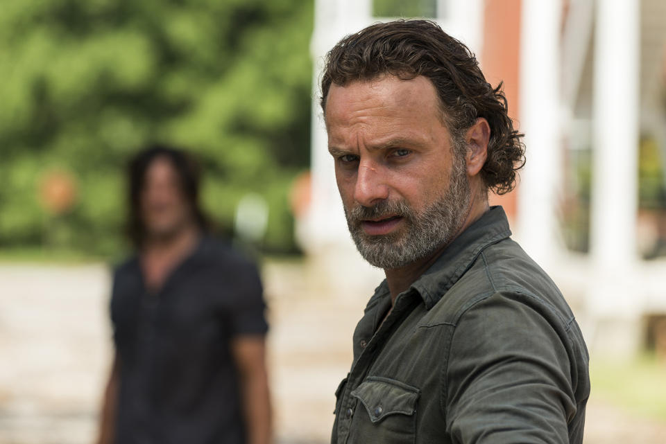 Andrew Lincoln as Rick Grimes in ‘The Walking Dead’ (Photo: Gene Page/AMC)