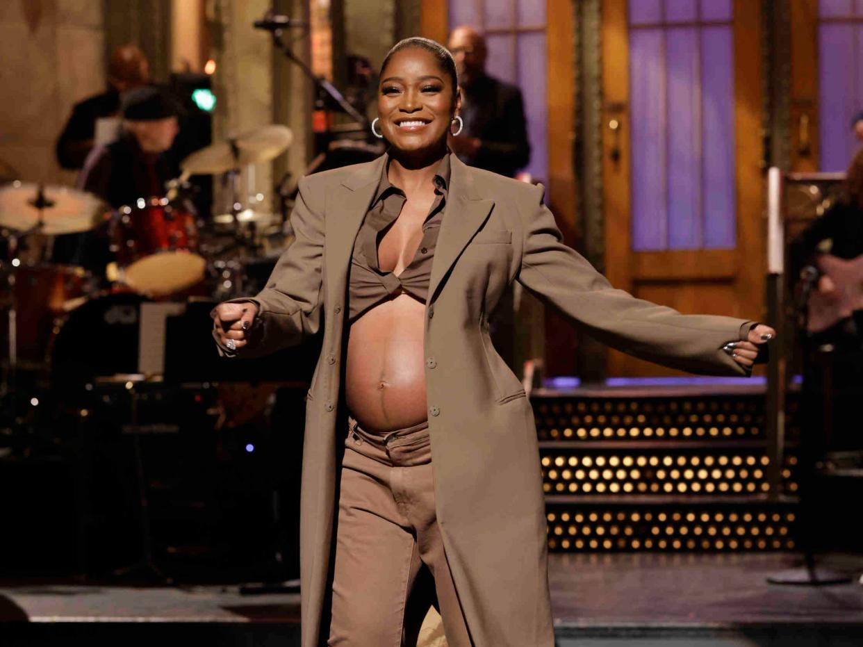 Keke Palmer hosting Saturday Night Live pregnancy announcement December 3, 2022