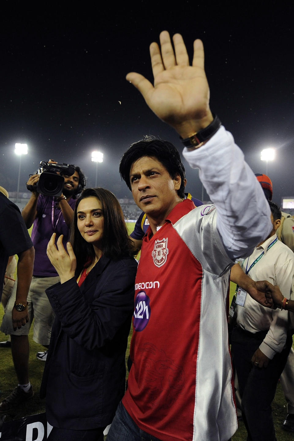 Cheerleaders and Celebrities at IPL