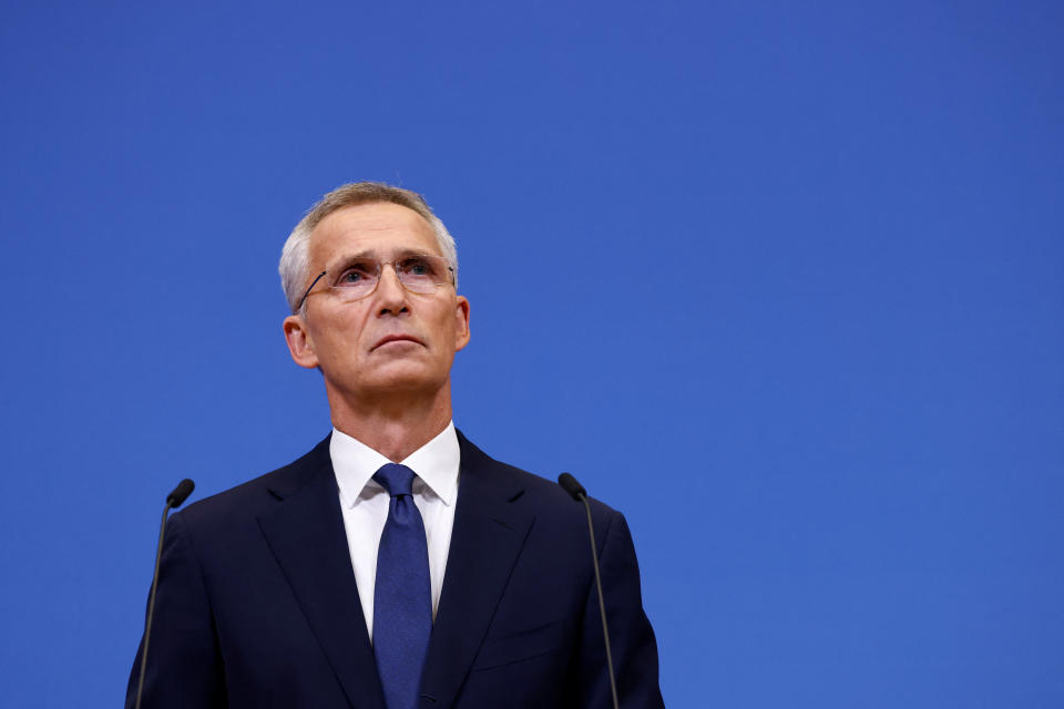 Stoltenberg hat für Russland deutliche Worte gefunden (Bild: REUTERS/Yves Herman)