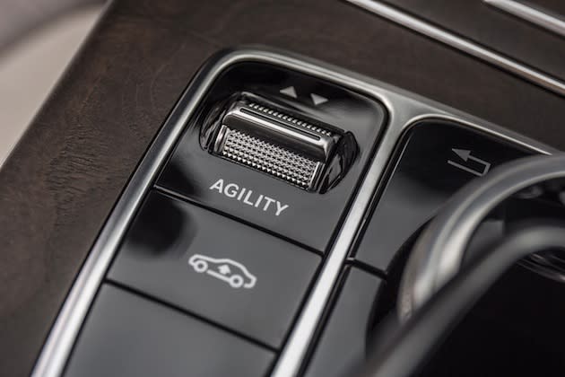 Selectable drive modes are a debut feature on the new C-Class.