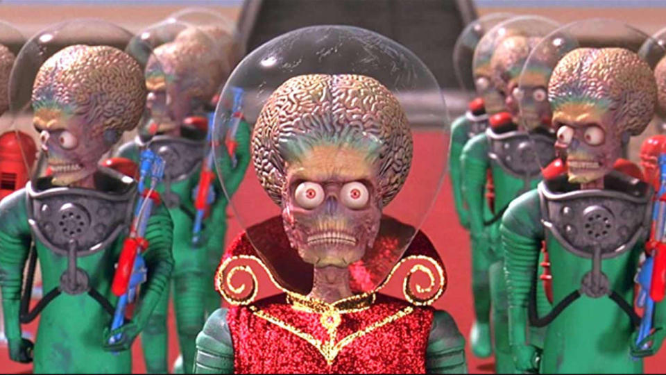 The Martians in Mars Attacks