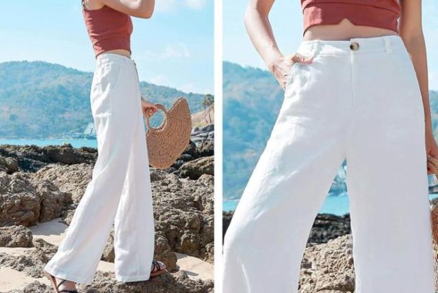 Hi, these may be the best flowy travel pants to ever exist — and they