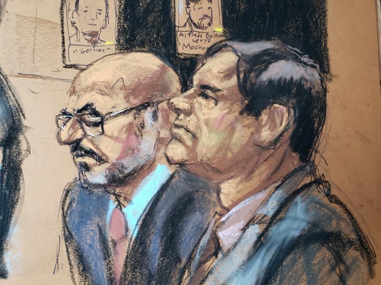 El Chapo trial: Joaquín Guzman joked about arming infant daughter with AK47 in texts to wife, court hears