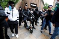 Protest against the death of George Floyd, in Watford