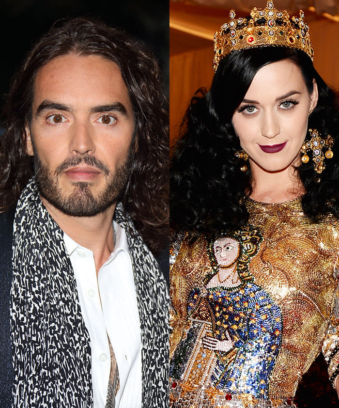 Russell Brand slams ex Katy Perry 'She's plastic'