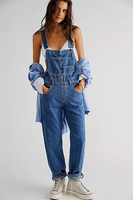 free people new in dungarees