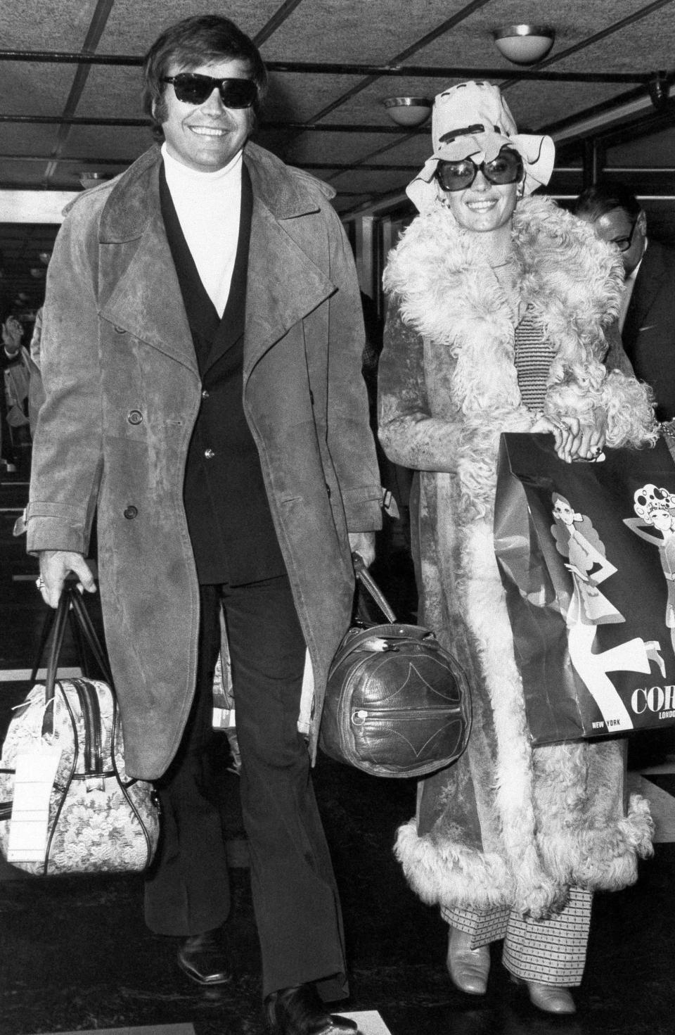 Passengers at Heathrow Airport in 1972.