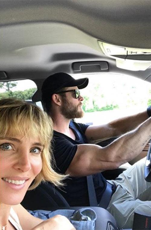 Chris Hemsworth and Elsa Patkay are couple goals