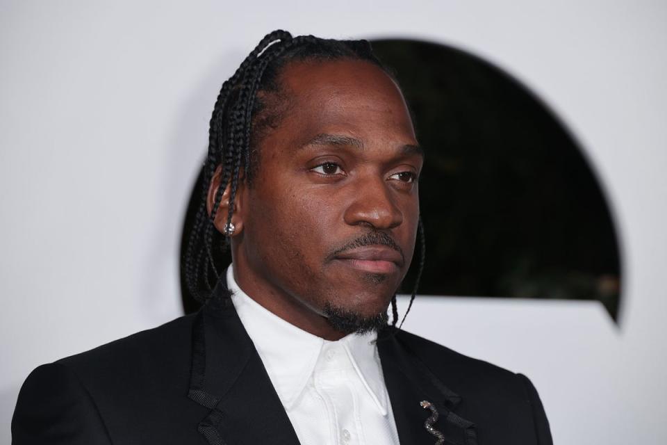 Pusha said West’s comments had affected him and called ‘sh** that’s being said’ at the moment ‘beyond disappointing’ (Getty Images)