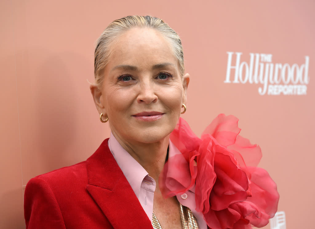 Sharon Stone s'est confiée sur sa perte de cheveux. (Photo by Michael Kovac/The Hollywood Reporter via Getty Images)