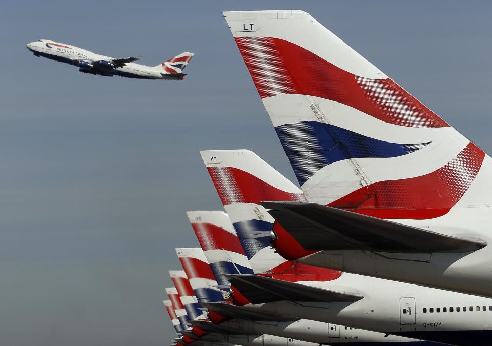 BA and other airlines' shares sank on Monday. Photo: Stefan Wermuth/Reuters