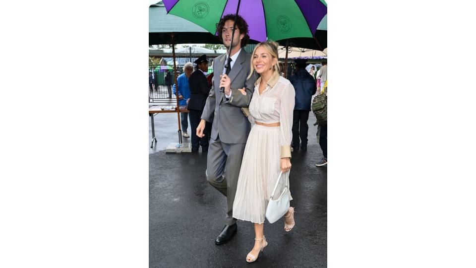 Oli and Sienna Miller attended day nine of the Championships