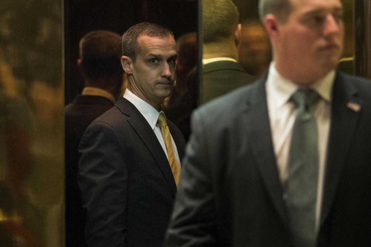 Corey Lewandowski says he almost came to blows with John Kelly outside Oval Office (Getty Images)