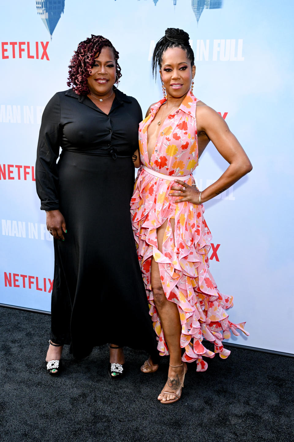 Reina King and Regina King at "A Man in Full" premiere (Webdam/Gilbert Flores for Variety)