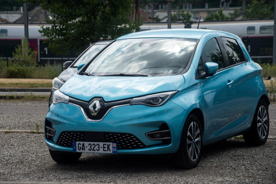 Une Renault Zoé en 2022 (Crédits : Getty Images).