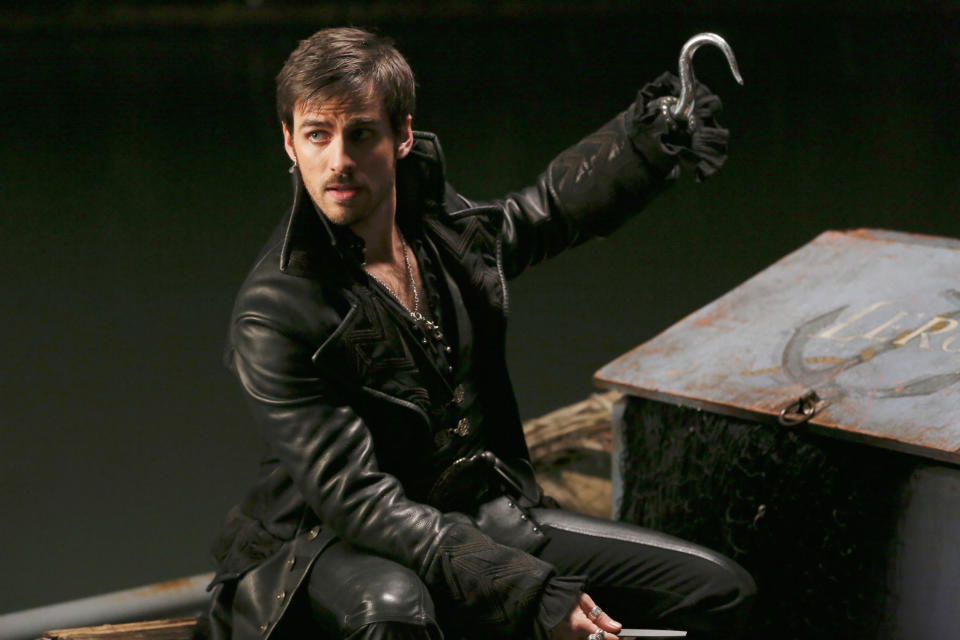 Captain Hook on "Once Upon a Time"