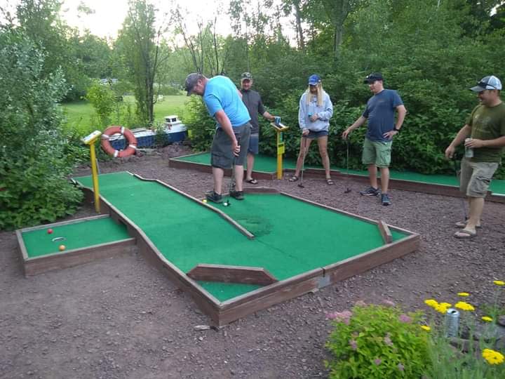 Into the Woods Mini Golf and Gardens in Copper Harbor.