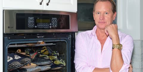 carson kressley in his kitchen