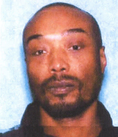 James Quill Cockerham, 50, wanted in connection with a homicide of a 26-year-old female victim in Detroit, Michigan, U.S., is shown in this photo released May 17, 2019. Detroit Police Department/Handout via REUTERS