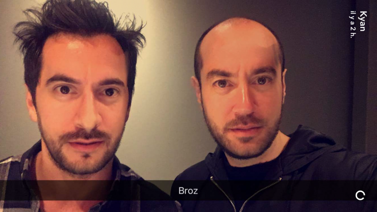 Le week-end des stars sur Snapchat