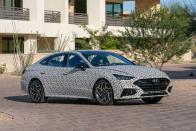 <p>The latest Sonata, the N-Line included, is not available with all-wheel drive.</p>