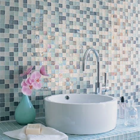 Mosaic tile counter