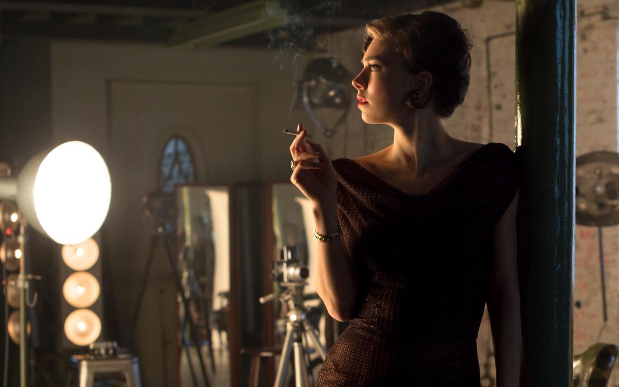 Vanessa Kirby as Princess Margaret, in Anthony Armstrong-Jones's photo studio - Netflix