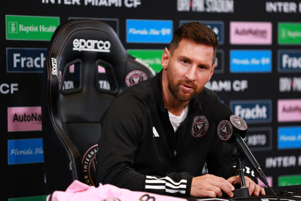 Lionel Messi's presence is already changing soccer in the United States. (Photo by Megan Briggs/Getty Images)