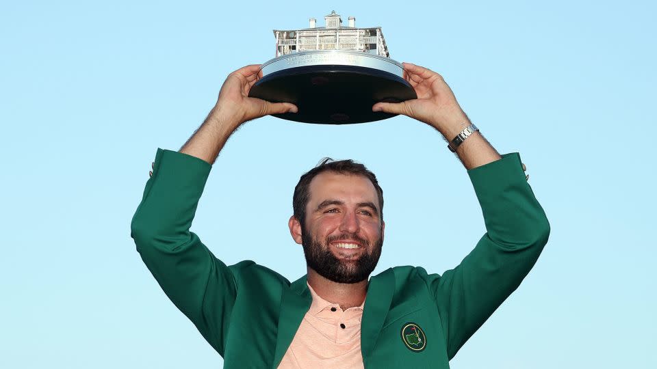 Scheffler has been on a remarkable run of success recently and won the Masters for the second time last month. - Warren Little/Getty Images