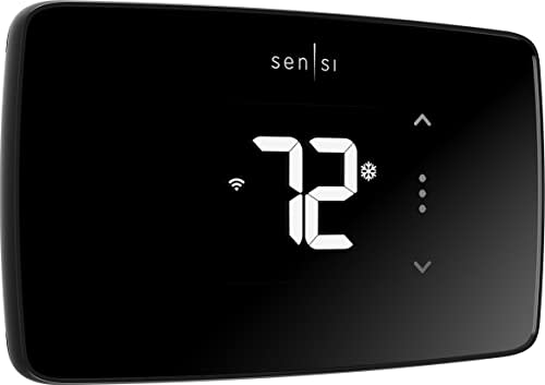 Sensi Lite Smart Thermostat, Data Privacy, Programmable, Wi-Fi, Mobile App, Easy DIY, Compatibl…