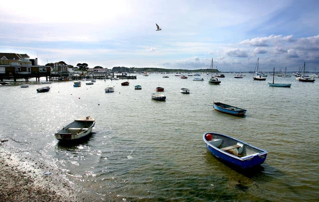 Boats on the sea