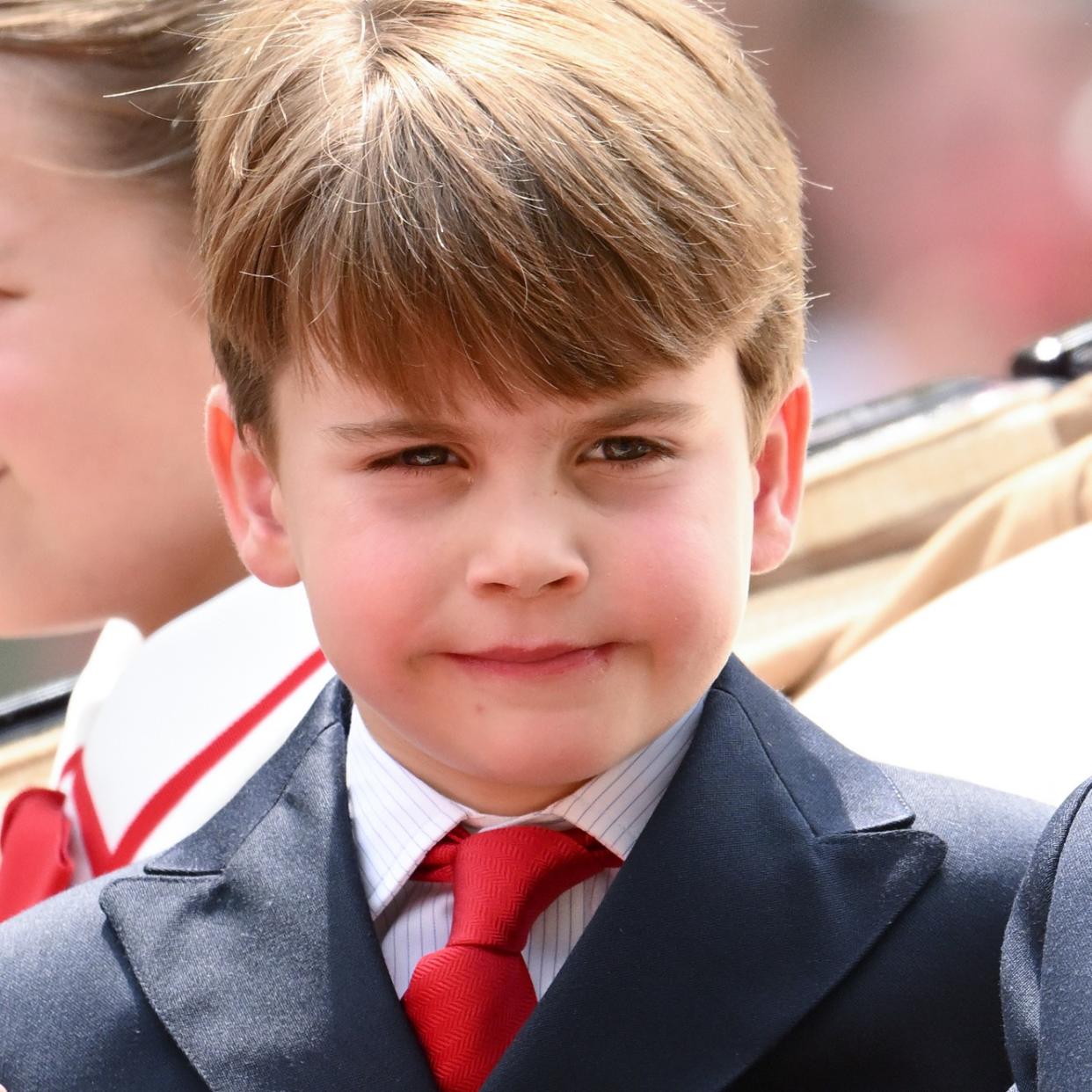  Prince Louis at Trooping the Colour in 2023 