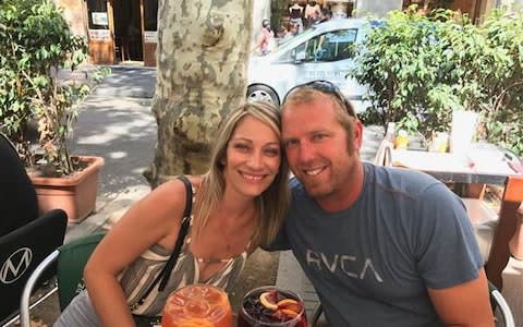 Jared Tucker and his wife Heidi Nunes