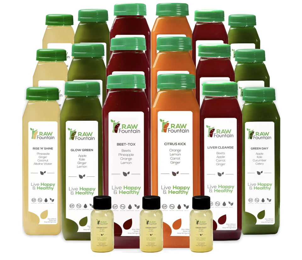 3 Day Juice Cleanse by Raw Fountain