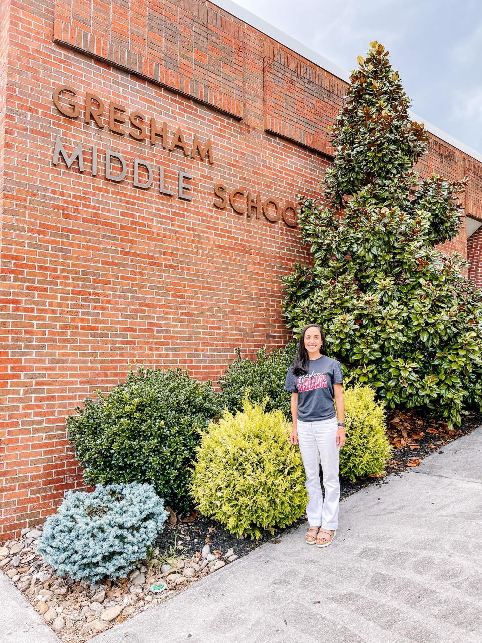 Melissa Glover, the new Gresham Middle School principal in Fountain City on July 27, 2022. “I want to be here, I am invested,” she said in a recent interview with Shopper News. “I will be over the building a lot. We want to make it the best. I am going to continue to support teachers. Where there are great teachers, there are great schools.”