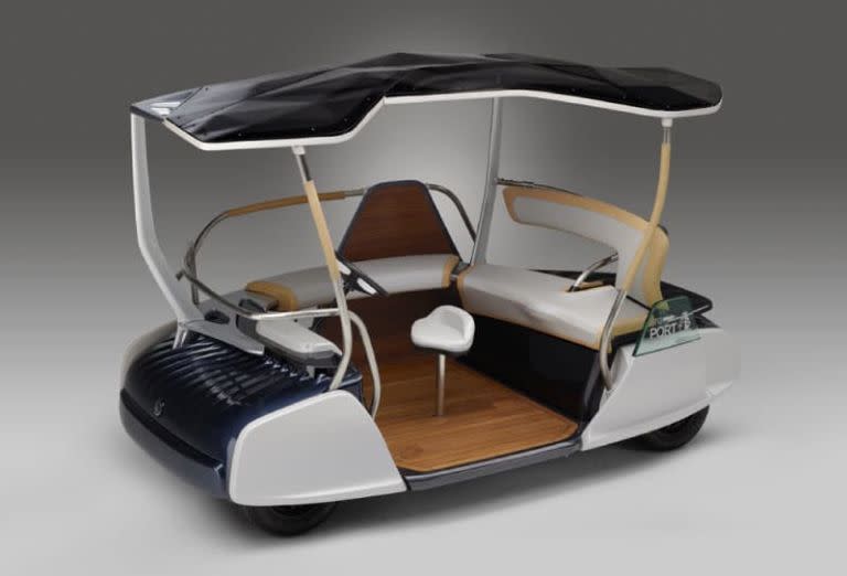 <p>Meanwhile, the multi-passenger 06 GEN has an inviting, open design that resembles a luxury golf cart.</p>