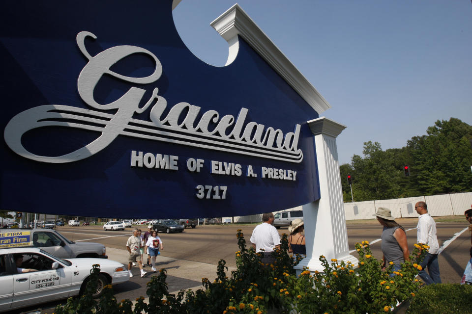 <p>The tour will suit fans unable to travel to Graceland due to the pandemic</p> (AFP via Getty Images)