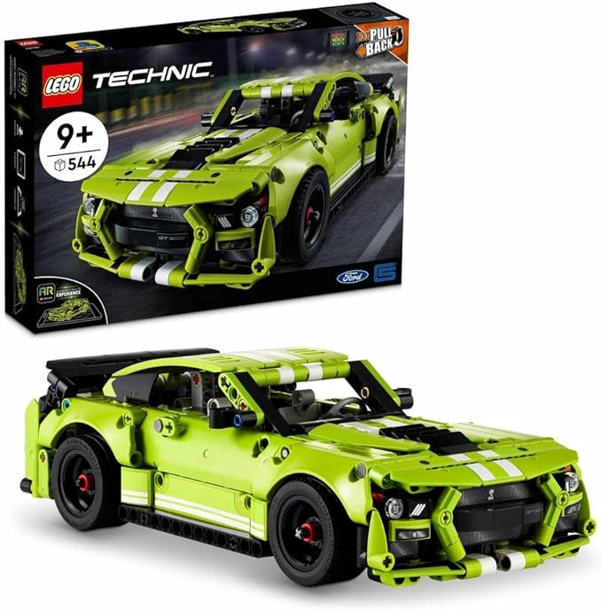 Lego Technic 42138 Ford Mustang Shelby GT500, 544 Pieces. PHOTO: Amazon