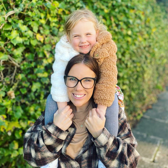 Josie Burden, pictured with her daughter Aubrey, aged four, says the treatment she received changed her life. (Supplied)