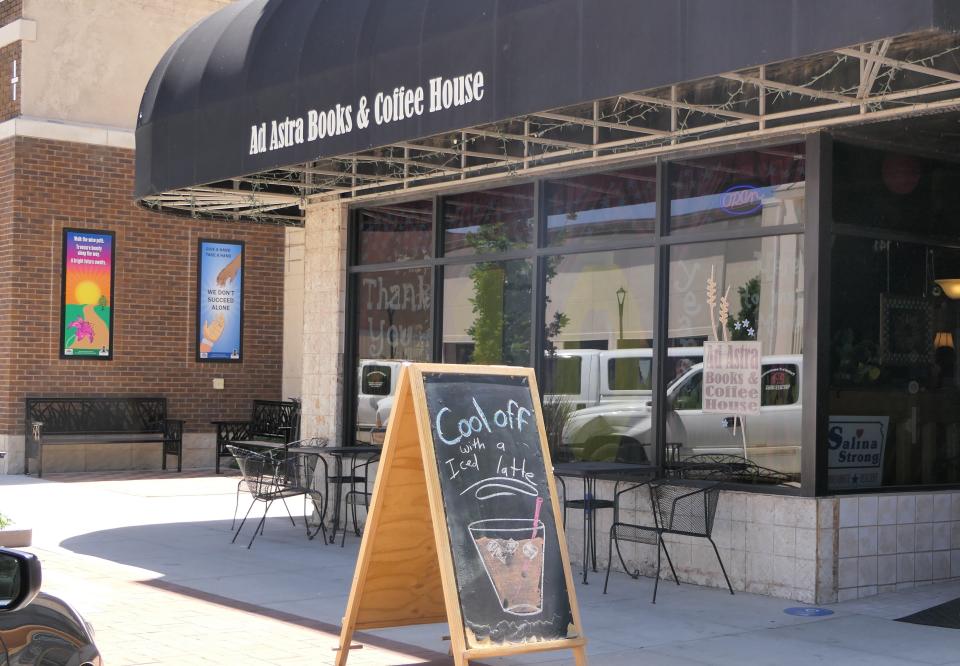 Ad Astra Books & Coffee House, Santa Fe Avenue, Salina.