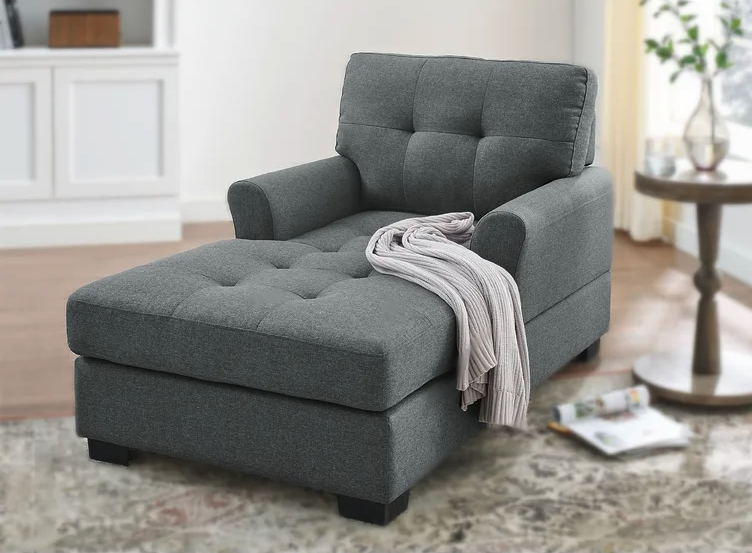 Glenvar Chaise Lounge. Image via Wayfair.