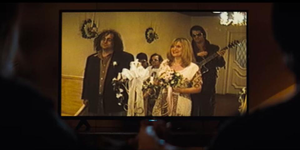 Hank Corwin and his wife's wedding day