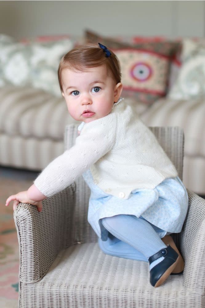 Princess Charlotte at 1 year old