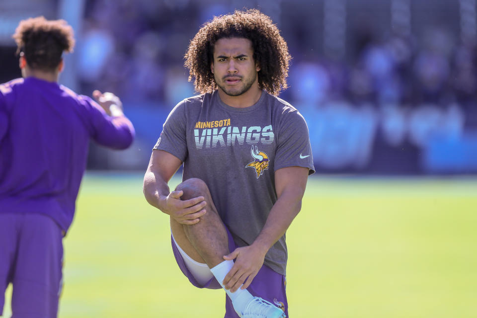 Vikings linebacker Eric Kendricks wasn't shy in criticizing the NFL's initial response to the killing of George Floyd. (Photo by Jevone Moore/Icon Sportswire via Getty Images)