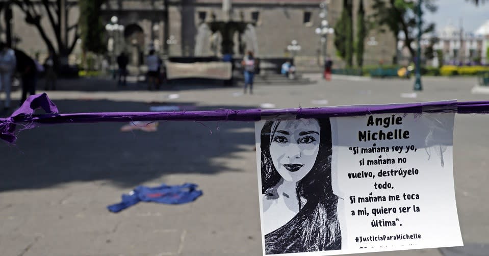 Protesta en Puebla