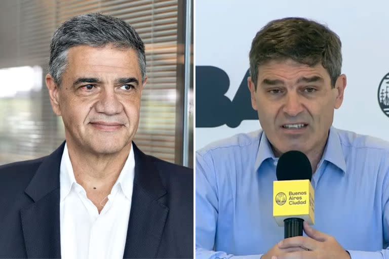 Jorge Macri y Fernán Quirós