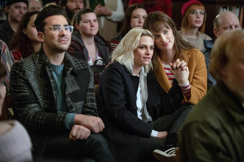 Dan Levy, Kristen Stewart, Mackenzie Davis, 2020