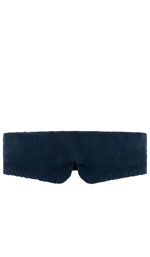 18) Washable Silk Eye Mask in Navy.