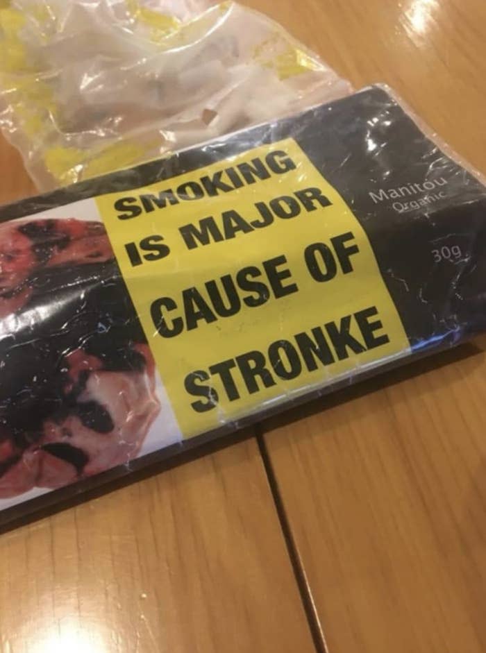 smoking is a major cause of stronke